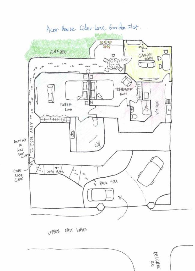 Acer House Stylish Garden Flat Lovely Valley View Dog Friendly Central Μπαθ Εξωτερικό φωτογραφία